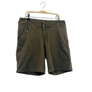 STILLWATER Supply Co Shorts Olive Green Casual Bermuda Women's Size S